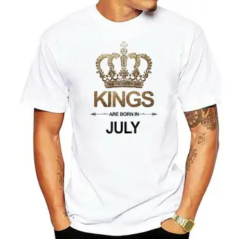 2022 Yaz Serin Erkek T Shirt Krallar Doğarlar Kasım Ayında Doğum Günü yıldönümü hediyesi erkek tişört