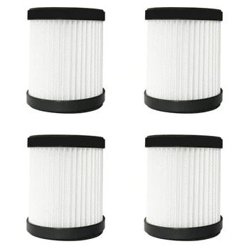 4 Adet HEPA yedek filtre Parçaları Plastik MOOSOO XL-618A Akülü Vakum Aksesuarları