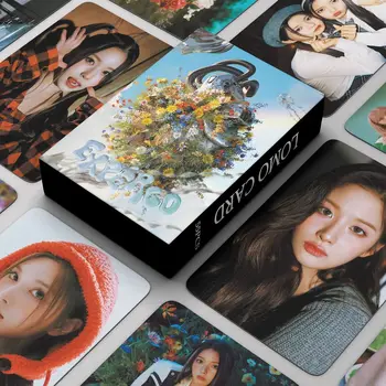 55 Adet / takım Kpop NMIXX Expergo Photocards K-pop Idol Hayranları LOMO Kartları Koleksiyonu Expergo Yeni Albüm Kız Hayranları Koleksiyonu Idol Hediye