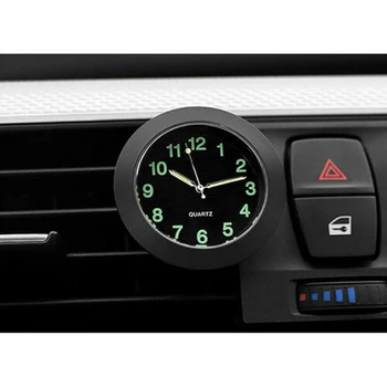 Araba Süs Hava Spreyi Saat İç Dekorasyon Aydınlık Saat Otomatik İzle Araba Hava Firar Klip Saat Moda Görünüm Marka Yeni