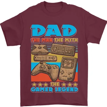 Baba Oyun Efsane babamın Parti Komik Oyun %100 % pamuklu tişört