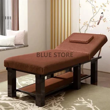 Baş Spa masaj yatağı Pedikür Profesyonel Fizyoterapi Tıbbi Masaj Masası Şampuan Lüks Camilla Masaje salon mobilyası