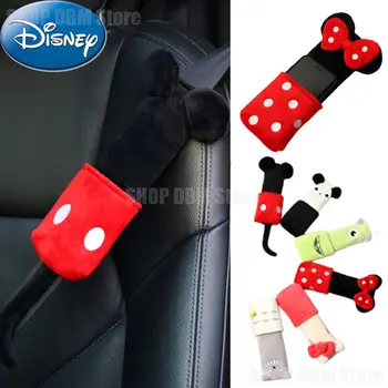 Disney Mickey Mouse Araba Emniyet Kemeri Kapağı Evrensel Oto Emniyet Kemeri Omuz Pedi İç koltuk minderi Koruyucu Güvenlik Koruma